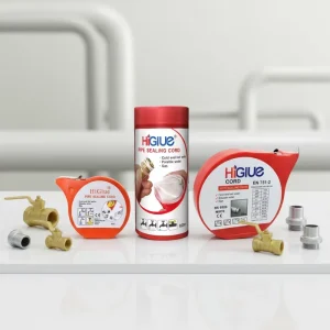 White Nylon Non-Curing Pipe Sealing Cord for Metal and Plastic Water Gas and Heating Pipes