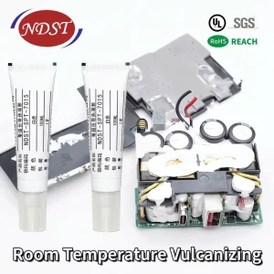 White One-Component Silicone Sealant, High-Temperature-Resistant RTV Adhesive for Waterproof Electronics Sealing