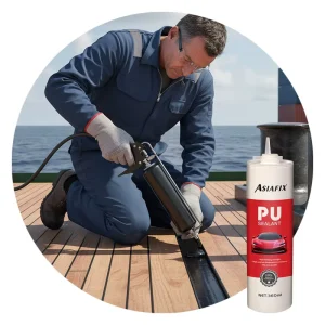 White Polyurethane Adhesive Sealant for Sheet Metal Car Body Sealing and Bonding