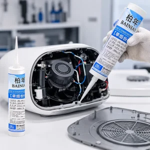 White RTV Silicone Adhesive Sealant for Electrical Insulation and Component Bonding