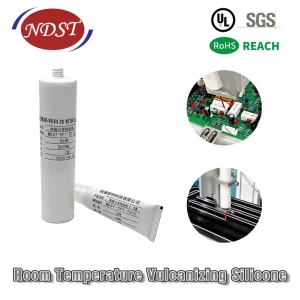 White Silicone Sealant Thermal Shock-Resistant 300ml for Electronics and Semiconductor Component Sealing and Bonding