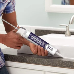 White Transparent Waterproof Mildew-Proof Acidic Glass GP Silicone Sealant for Bathroom