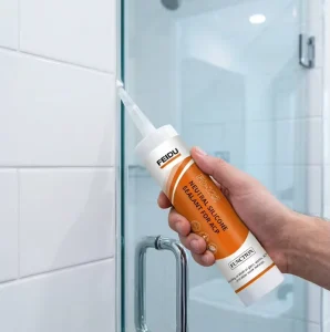 White Waterproof Glass Glue High-Performance Neutral-Cure Silicone Sealant for Windows and Doors