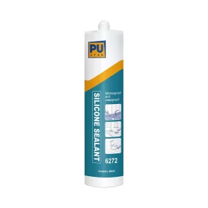 White Waterproof Silicone Sealant Spray for Bathroom Sealing 6272