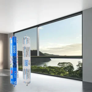 White and Black Structural Silicone Sealant for Windows, Doors, and Glass