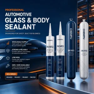 Windshield Bond System Set and Forget for Car Truck Bus Front Rear Stationary Glass Direct Glazing