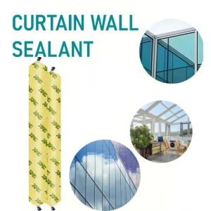 XMC805 Industrial Grade High-Elasticity Silicone Sealant for Glass Curtain Wall Sealing