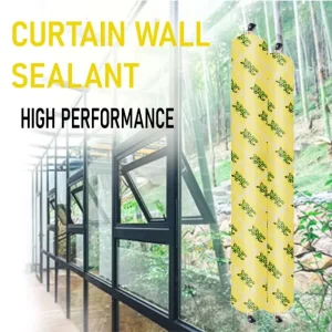 XMC805 Structural Curtain Wall Sealant Black Industrial Silicone Adhesive for General Bonding