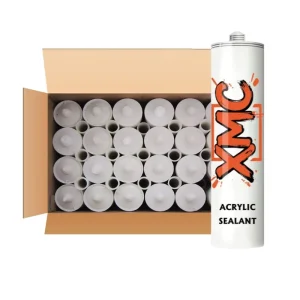 XMCA05 Acrylic Sealant Caulk 300ml Eco friendly Waterproof Paintable Sealant for Interior Exterior Wood Trim & Windows