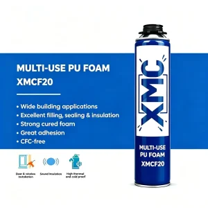 XMCF20 High Expansion PU Foam Sealant Building Cold Storage Heat and Sound Insulation Material CFC Free
