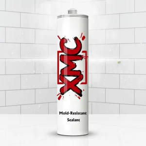 XMCS22 Neutral Mold-Resistant Silicone Sealant, 12-Month Shelf Life, for Kitchen and Bathroom Renovation
