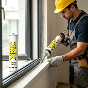 XMCS33 MS-Modified Silicone Joint Sealant, Fast-Curing, Sprayable and Flexible