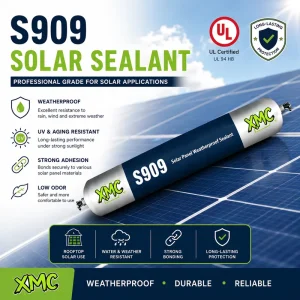 XMCS909 Fast Cure Silicone Sealant for Photovoltaic Bonding and Frame Sealing High Temperature