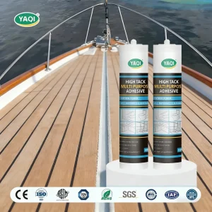 Yaqi 300ml Structure Silicone Waterproof Adhesive Sealant for Marine Use Construction & Woodworking on Deck and Cabin