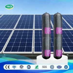 Yaqi GP General Purpose Weatherproof One Component Neutral Low VOC UV Resistant Silicone Adhesive Sealant Solar Woodworking Seal