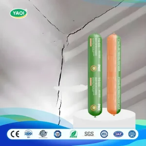 Yaqi Non toxic High Viscosity Fast Curing Waterproof Silicone Sealant Adhesive for Small Indoor Cracks and Holes