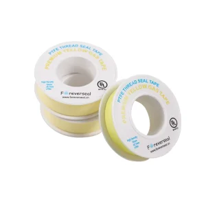 Yellow Gas Pipe Thread Sealant Tape for Propane Natural Gas